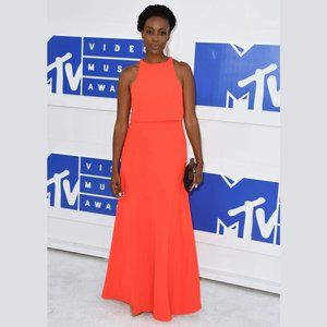 Jill Stuart Tangerine Popover Gown